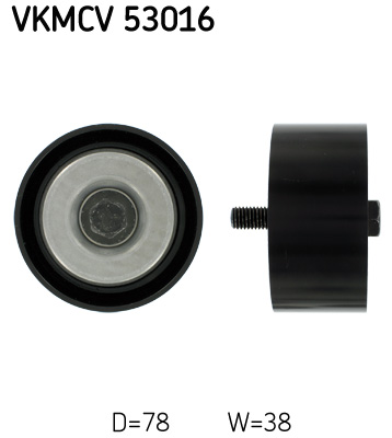 Направляючий ролик SKF VKMCV53016